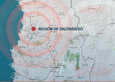 Noticias Chile | Temblor de mediana intensidad se registra en la zona central, magnitud 5.4