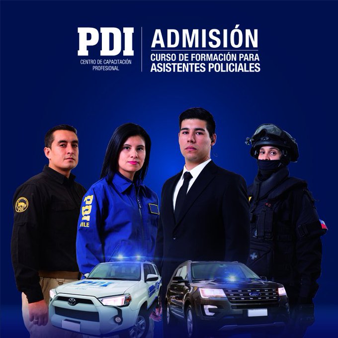 Noticias Chile | Pdi abrió las postulaciones para asistente policial, revisa los requisitos