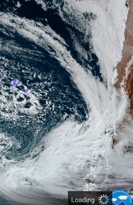 Noticias Chile | Fuerte temporal se dejará sentir desde la IV región al sur de Chile, con fuertes vientos y precipitaciones