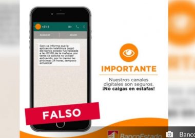 Noticias Chile | Banco Estado asegura que su APP no ha sido hackeada
