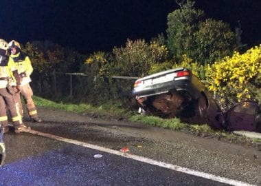 Noticias Chile | Carabinero en estado de ebriedad protagoniza accidente en pleno toque de queda