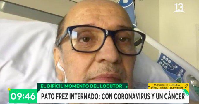 Noticias Chile | Pato Frez vuelve a ser hospitalizado debido a un agresivo cáncer al hígado