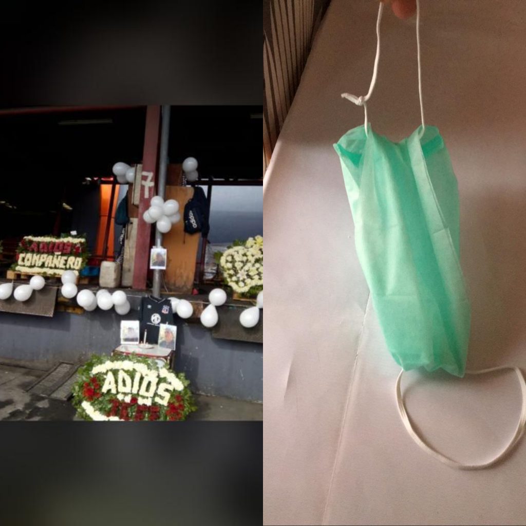 Noticias Chile | Acusan que Fruna está utilizando mascarillas de pañal para su personal