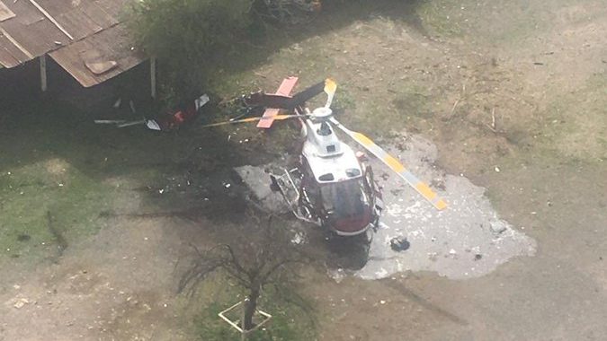Noticias Chile | Helicóptero se estrella en el estacionamiento del Hospital Roberto del Río en Independencia | INFORMADORCHILE