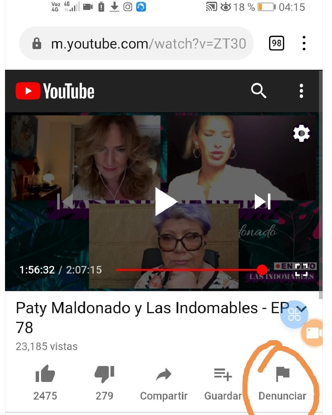 Noticias Chile | Activan campaña en redes sociales para dar de baja canal de YouTube de Patricia Maldonado