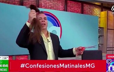 Noticias Chile | Mega pide disculpas públicas , luego de que Viñuela cortara el pelo a camarógrafo en vivo | Informadorchile