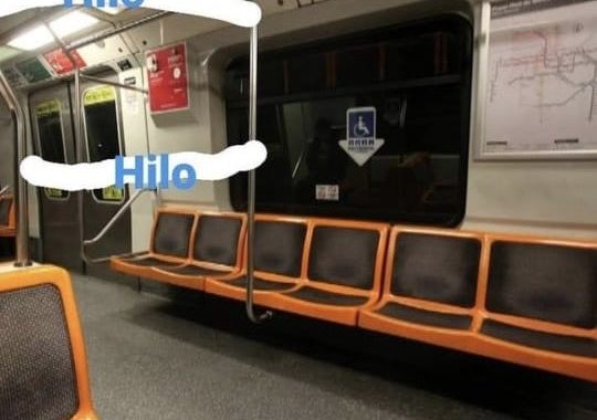 Noticias Chile | Colocaron trampa de hilo curado en el metro de Santiago con clara señal de dañar a las personas | INFORMADORCHILE