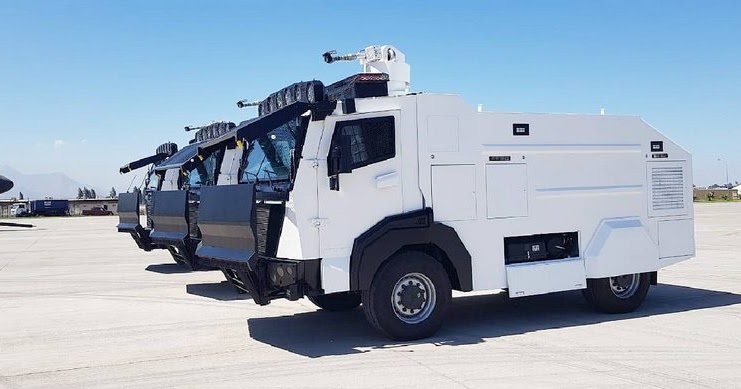 Noticias Chile | Carabineros de Chile presentó su nueva flota de vehículos antidisturbios