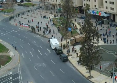 Noticias Chile | Plaza Italia registra la protesta más masiva desde el comienzo de la pandemia | INFORMADORCHILE