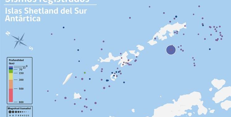 Noticias Chile | Continúan los sismos al norte de la Base Prat en la Antártica Chilena, varios sensibles por la población | INFORMADORCHILE