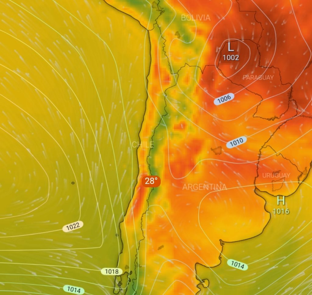 Noticias Chile | Onemi activa alerta por ola de calor para la zona central, temperaturas llegarían a los 34°c