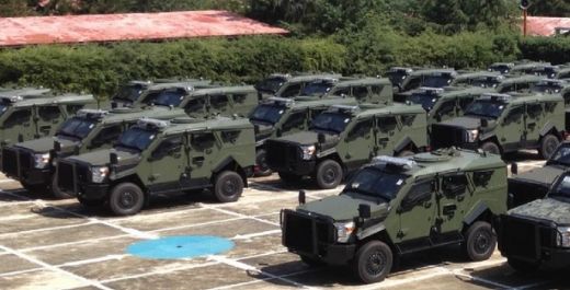 Noticias Chile | Carabineros prepara sus vehículos Sandcat 4x4 para que puedan lanzar gas lacrimógeno