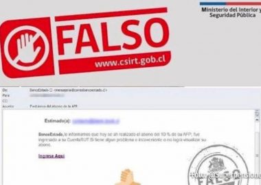 Noticias Chile | Banco Estado alerta de correo fraudulento que busca robar tu dinero
