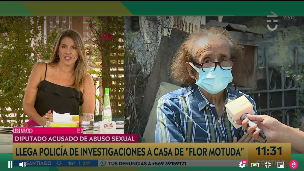 Noticias Chile | Florcita Alarcón en entrevista con CHV : "Con la polola teníamos sexo todos los sábados"