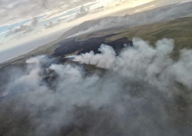 Noticias Chile | Gigantesco incendio forestal consume 500 hectáreas de flora en Rapa Nui, hay riesgo arqueológico