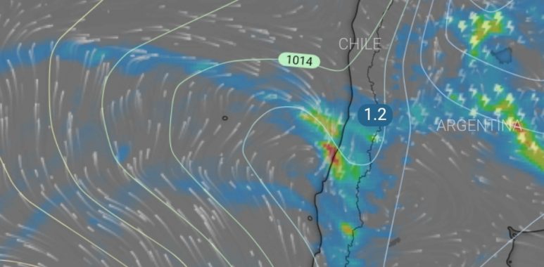 Noticias Chile | Sistema frontal con precipitaciones aproxima a la RM para fin de mes