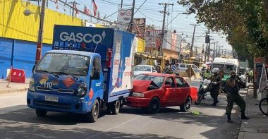 Noticias Chile | Carabinera es atropellada en barrio Franklin por delincuente