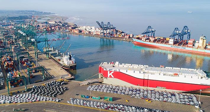 Noticias Chile | Se registra nueva masiva llegada de vehículos nuevos al puerto de San Antonio