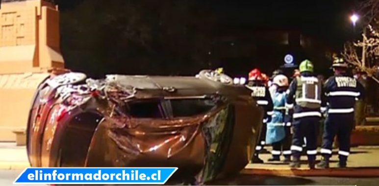 Noticias Chile - Carabineros son desvinculados de la institución, luego de protagonizar accidente en Plaza Italia
