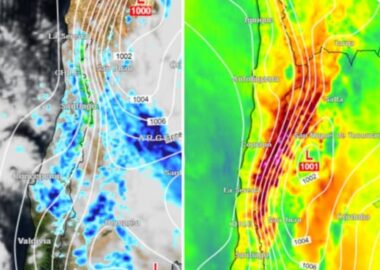Noticias Chile | Santiago podría experimentar tiempo severo con tormentas eléctricas