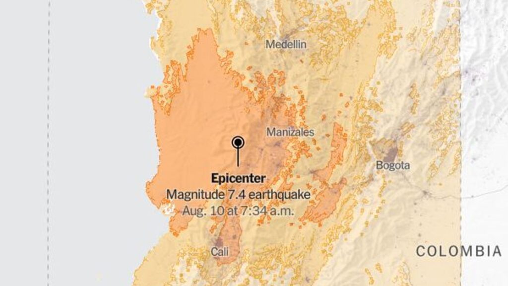 Terremoto Colombia