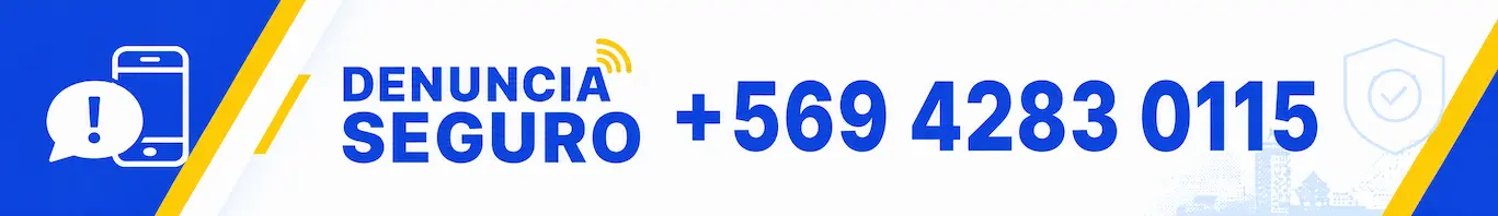Denuncia Seguro +56 9 4283 0115